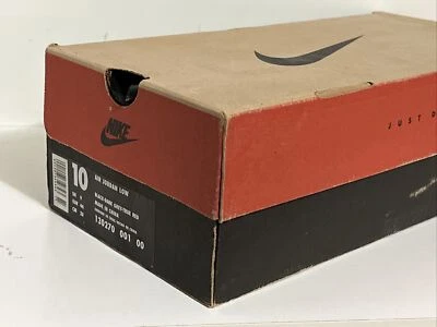 Nike Air Jordan XI 11 Original 1996 Low IE Negro Rojo Criado Lowtop Talla 10 De colección Foto 1 de 4