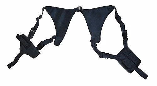Concealed Double Shoulder Holster w/ Pouch Fits Standard .380 Guns Size 12 268B - Image 1 of 1