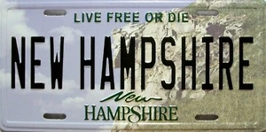 New Hampshire State Nummernschild Neuheit Kühlschrankmagnet - Bild 1 von 1