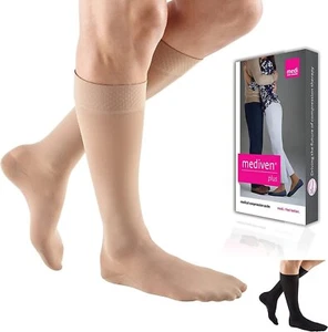 mediven plus for men & women, 20-30 mmHg, Calf High w/ Silicone Topband, Open... - Picture 1 of 10