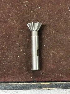 MACHINIST StCb2 LATHE MILL Sharp Dove Tail End Mill Cutting Tool 3/8" Shank - Picture 1 of 10