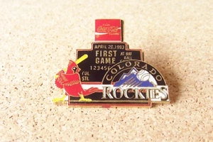1993 First Game St. Louis Cardinals host Colorado Rockies Coca Cola SGA coke - Picture 1 of 7