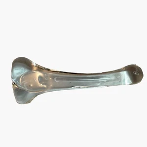 Clear Glass Spoon Rest Vintage - Picture 1 of 7