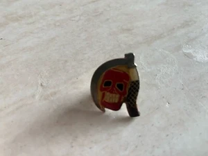 Rarissima spilla pins teschio falce Heavy Metal Harley vintage da collezione - Picture 1 of 3