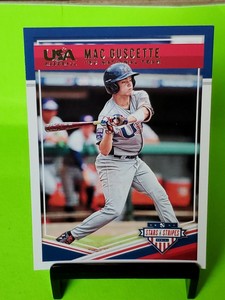 2018 Panini Stars and Stripes #59 Mac Guscette USA Baseball 15U National Team