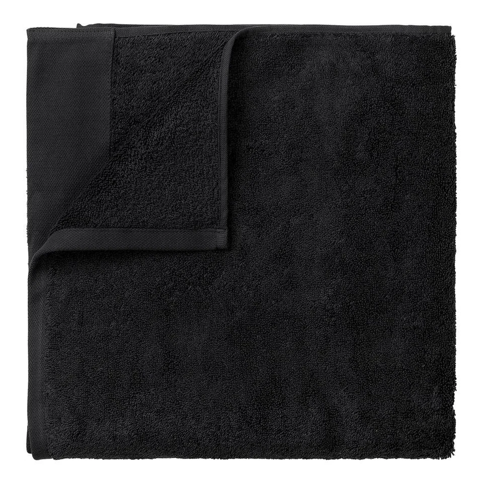 Blomus Sauna Handtuch Riva, Saunatuch, Badehandtuch, Baumwolle, Black, 100x200cm - Bild 1 von 1