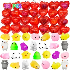 28 Packs Mochi Squishies Bulk Mochi Squishy Toys Set Stress Relief Anxiety To... - Picture 1 of 7