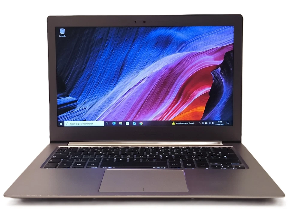 PC Portable Asus Zenbook 13" Full HD - Win 10 - Core i5-4ème - 8 Go - SSD 256 Go - Photo 1/4