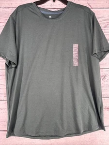 T-Shirt Uomo Manica Corta Morbida Elasticizzata - All In Motion Azzurro Xl - Foto 1 di 5