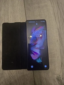 Samsung Galaxy Z Fold3 5G SM-F926B/DS - 256GB - Phantom Black (Spares & Repairs) - Afbeelding 1 van 7