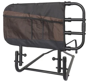 Stander EZ Adjust Bed Rail, Adjustable Senior Bed Rail and Bed Assist Grab Bar - Picture 1 of 7