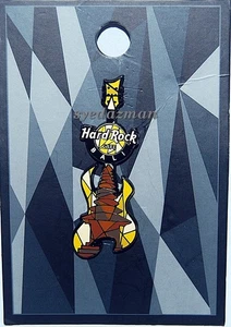 Hard Rock Cafe BALI Year 2019 Polygon Art Guitar Pin - Picture 1 of 1