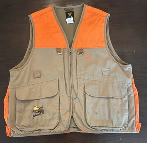 Browning “Pheasants Forever” Embroidered Hunting Vest Men’s XL /Read Description - Picture 1 of 12