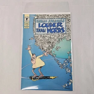 Cómics de Sergio Aragonés Louder Than Words #1 Dark Horse julio 1997 GC por favor LEER⬇ - Imagen 1 de 10