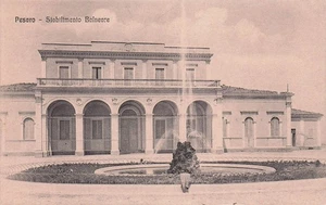 31-114) CARTOLINA PESARO STABILIMENTO BALNEARE FONTANA - Imagen 1 de 2