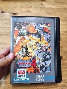 NEO GEO AES METAL SLUG 4 100% AUTENTICO BUONO STATO! - Foto 1 di 13