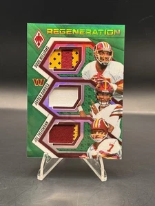 Parche triple SP/99 2025 Panini Phoenix Regeneration Daniels/Theismann/Williams - Imagen 1 de 2