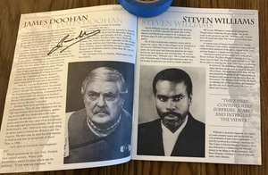 1996 ROC OF AGES SCI FI CONVENTION JAMES DOOHAN AUTOGRAPH PROGRAM STAR TREK - Picture 1 of 4