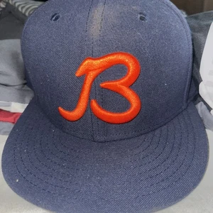 chicago bears hat 7 1/4 With Custom Walter Payton And Mike Singletary Numbers - Picture 1 of 3