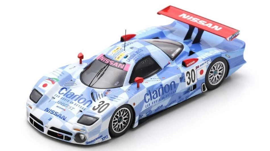 Spark S3630 1/43 NISSAN R390 GT1 NO.30 5TH 24H LE MANS 1998 Modello Auto