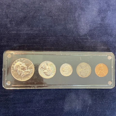 1956 U.S Proof Set in Plastic Holder Cover