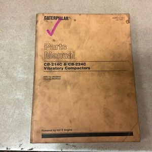 CAT Caterpillar CB-214C CB-224C PARTS MANUAL BOOK CATALOG LIST COMPACTOR 3AL 9XK - Picture 1 of 4