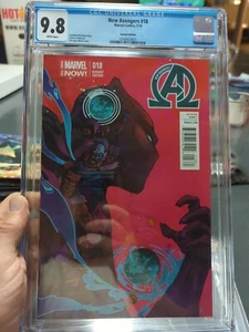 New Avengers 18 CGC 9.8 1:50 Black Panther Variant Ward Marvel Comic Book - Bild 1 von 2