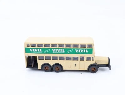 Wiking H0 873 Modellauto Berliner Doppeldecker Bus BVG D38 "Vivil" 1:87 - Bild 1 von 4