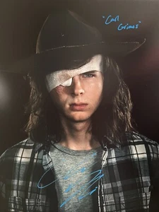 Chandler Riggs Signed The Walking Dead 12x16” Photo with COA & Exact Proof - Picture 1 of 6