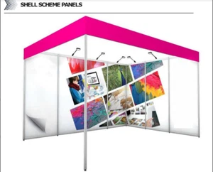 Pannelli Schema Shell Stampati Personalizzati. Expo Espositiva Made-to-fit (confezione multipla) - Foto 1 di 10
