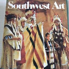 Southwest Art Magazine Barbara Hultmann Stan Davis February 1988 071817nonrh