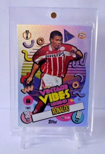 Ronaldo R9 Vintage Vibes Legend Topps Match Attax 2024/25 card PSV Eindhoven - Picture 1 of 2