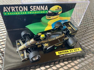 1/43 Minichamps Lotus 97 Renault 1985 Ayrton Senna Edition 43 N° 9 - Bild 1 von 3