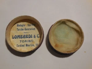 scatola vuota per distintivo spilla max 27mm Lombardi Torino - Picture 1 of 2