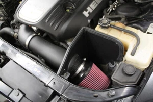 JLT Fits 05-17 Dodge Charger 5.7L (w/o Shaker Hood) Black Textured Cold Air - Picture 1 of 1