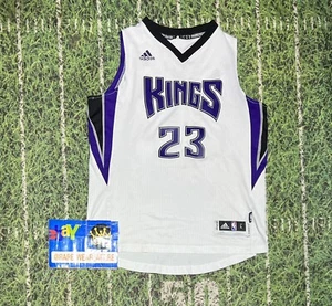 Adidas Sacramento Kings Jersey Ben Mclemore NBA Sz L Kid Basketball #23 8138 - Picture 1 of 3