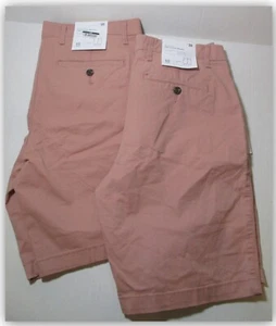 Pantaloncini piatti Goodfellow & Co da uomo 9" Inseam Linden - CORALLO TAGLIA 29 32 - Foto 1 di 3