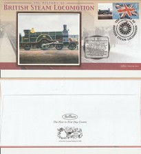 2005 GREAT NORTHERN RAILWAY LOCOMOTIVE No 1007 BENHAM LE FIRST DAY COVER SHS
