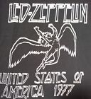 Led Zeppelin Rock Band T Shirt United States of America Graphics Tee Size Small