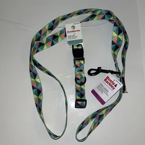 Boots & Barkley Hundeset geometrische Leine & Halsband Größe M Medium jeweils bis zu 50 Pfund - Bild 1 von 6