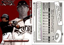 Josh Carter 2004 Grandstand Lake Elsinore Storm #NNO RC Card *AutographDen*