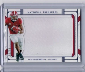 2022 National Treasures Collegiate Brian Robinson Jr. Silhouettes RC #'ed 51/75 - Picture 1 of 1