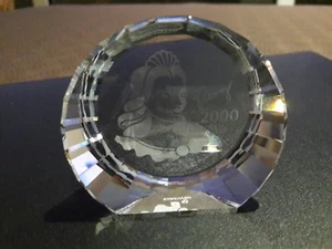 Swarovski 60mm Signed 2000 Columbine Event paper weight - Picture 1 of 2
