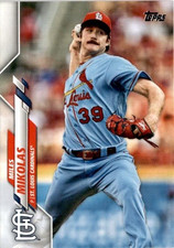 2020 Topps Series 1 Baseball [BB1] #13 Miles Mikolas - St. Louis Cardinals