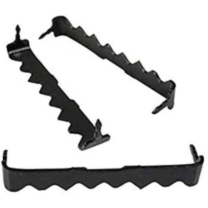 Qty 10 to 1000 Large Black Nail-less Sawtooth Hangers for DIY Picture Frames - Picture 1 of 3