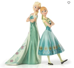 LENOX Frozen A Sister's Special Bond Elsa & Anna Figurine Disney NEW NIB - Picture 1 of 5