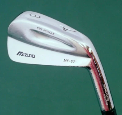 Mizuno MP67 Cut Muscle GF Forged 3 Iron Extra Stiff Steel Shaft Golf Pride Grip - Image 1 of 4
