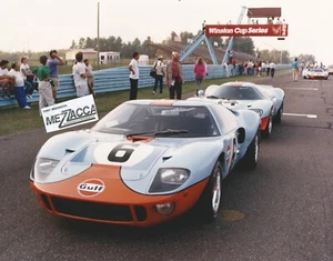 GULF FORD GT40 (CHASSIS #1075) & MIRAGE GT40 REUNION WATKINS GLEN IMSA SCCA - Bild 1 von 1