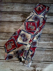 Select Edition Men's Necktie, 57" X 4" Multicolor Art Deco. SV-1 - Picture 1 of 6