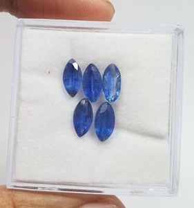7.17 Ct Natural Excellent Blue Kyanite Marquise Cut AAA Lot Loose Gems 10x5 MM - Picture 1 of 11